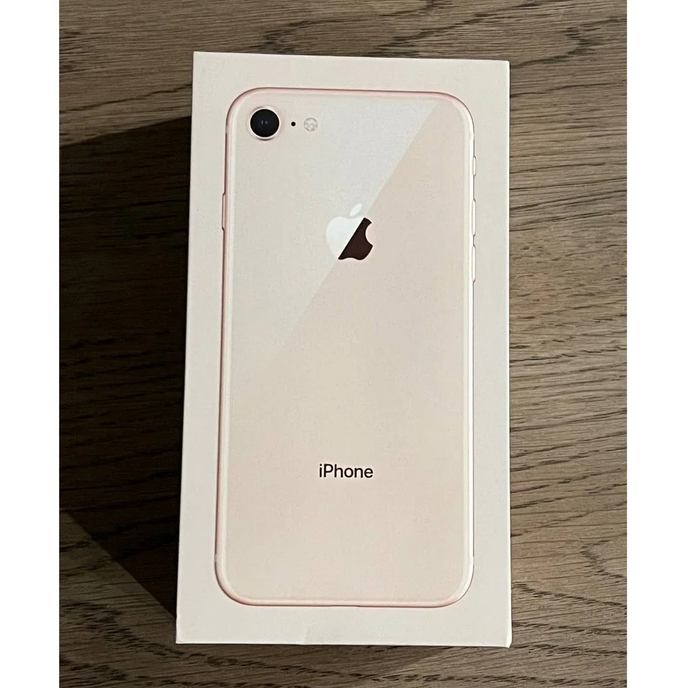 Apple iPhone 8 64GB Gold Retail Box + Insert Tray Only Replacement‎ Packaging